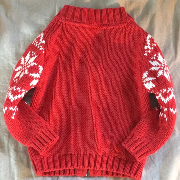 Carter’s Red holiday sweater - Picture 2 of 2